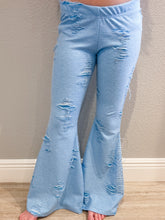 Load image into Gallery viewer, Solid Rib Knit Flare Bell Bottoms (Choose Your Print)
