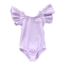 Load image into Gallery viewer, Customized Short Sleeve DANCE Leotard- Flutter Sleeve