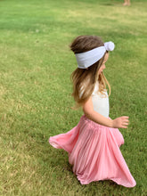 Load image into Gallery viewer, White Velvet TopKnot