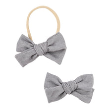 Load image into Gallery viewer, Corduroy School Girl Bows (Choose Your Color)
